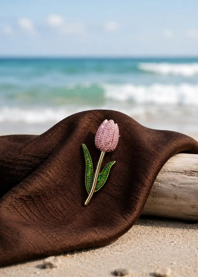 TULIP BLOSSOM BROOCH