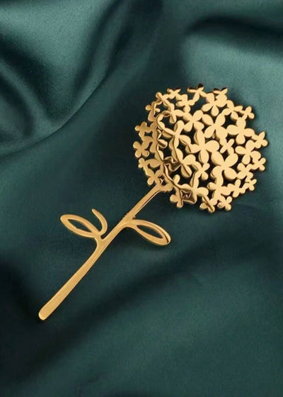 DANDELION FLOWER BROOCH