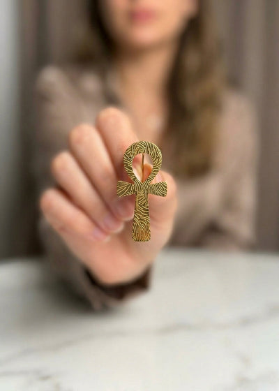 KEY OF LIFE BROOCH