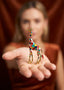 COLORFUL ENAMEL BROOCH