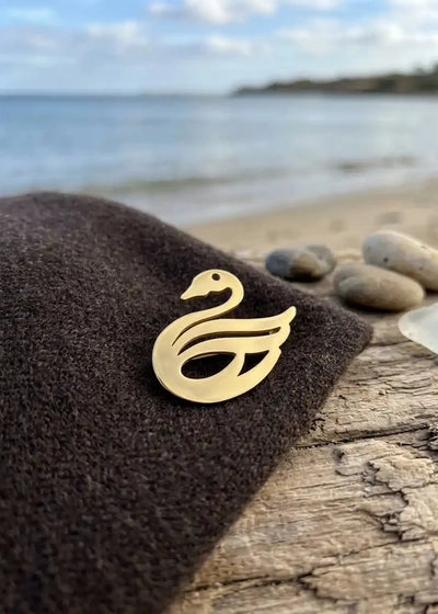 SWAN BROOCH