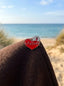 HEARTBEAT LINE ENAMEL PIN