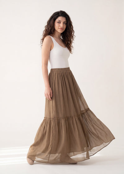WILLOW CHIFFON SKIRT