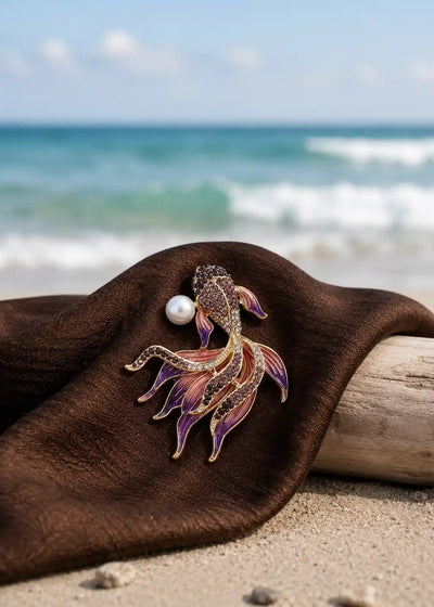 GOLDFISH BROOCH