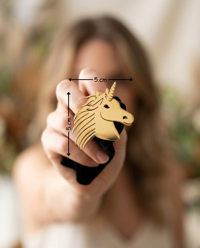 UNICORN BROOCH