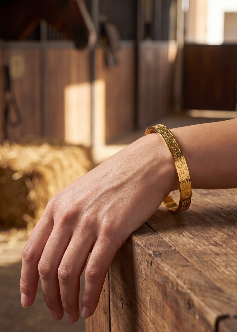 AYAT ALKURSI BRACELET GOLD Main image