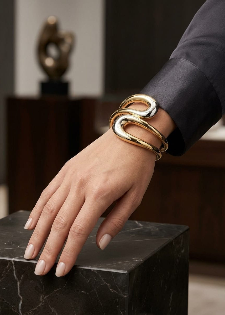 TWISTED METAL BANGLE