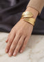 LEAF-HINGED CUFF BRACELET