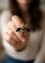 ENAMEL BEE BROOCH