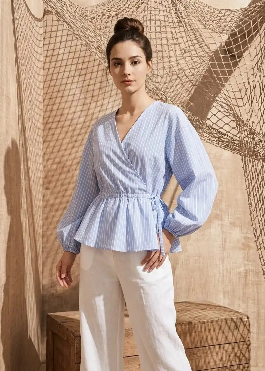 Striped blue 2