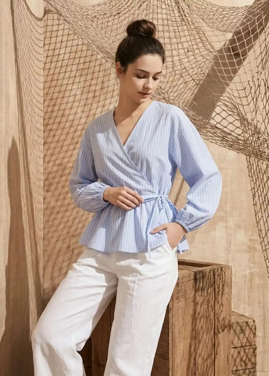 Striped blue 3