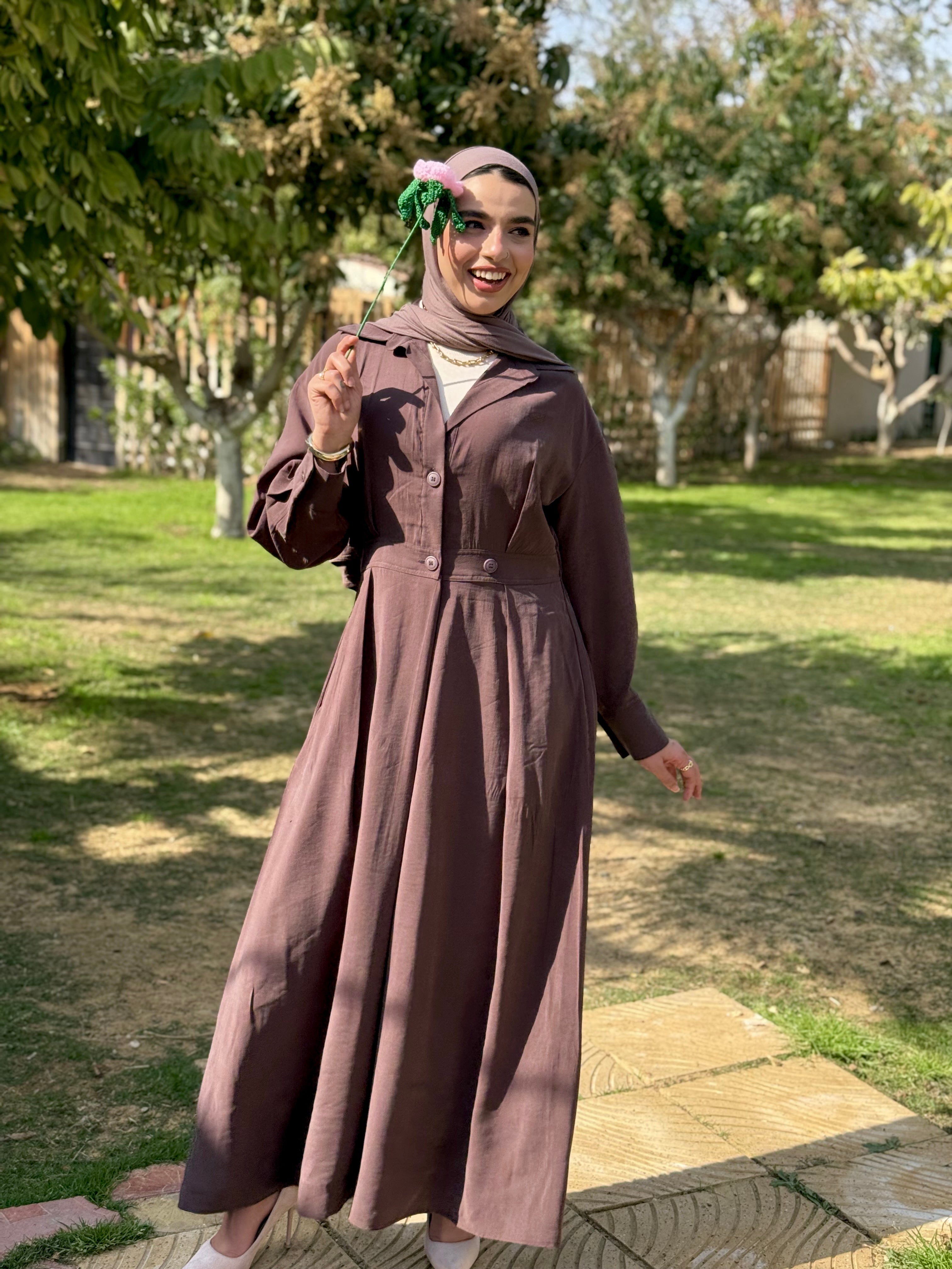 brown