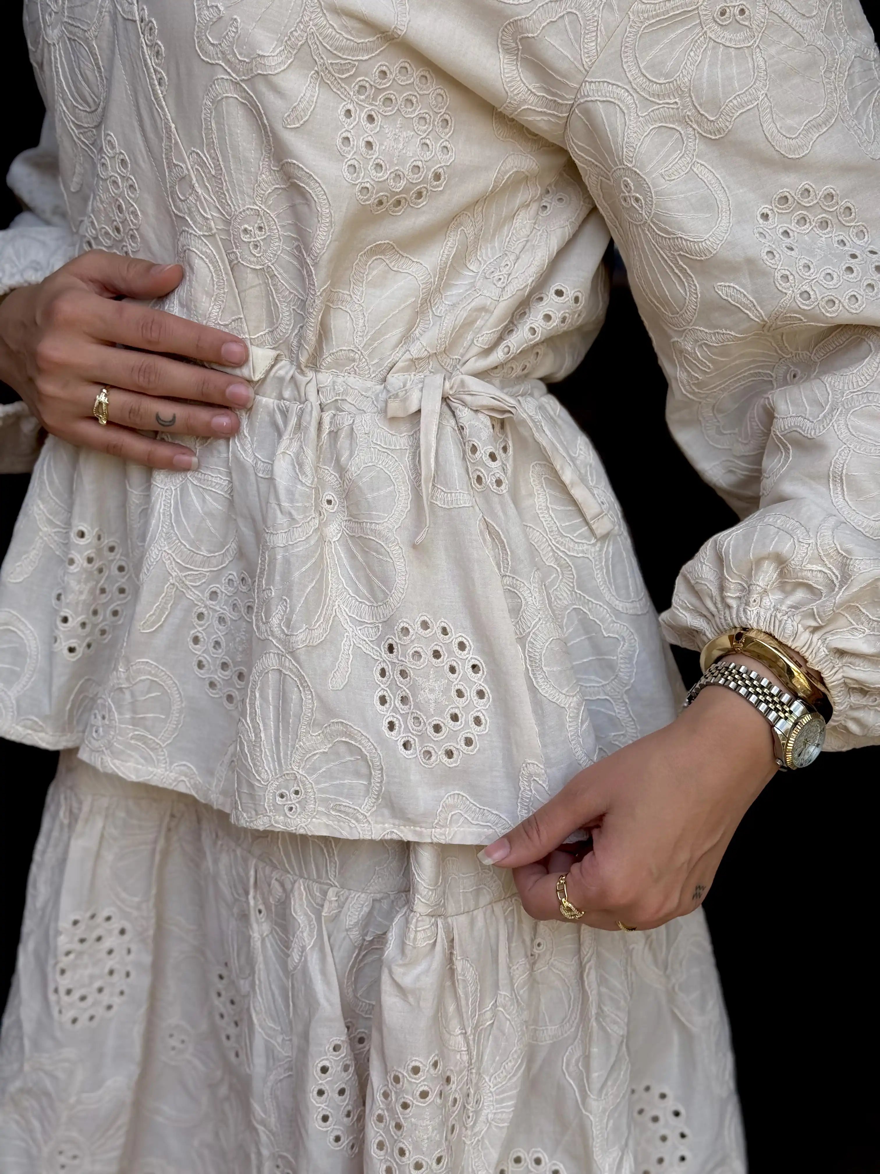 MUHRA SKIRT DRESS SET