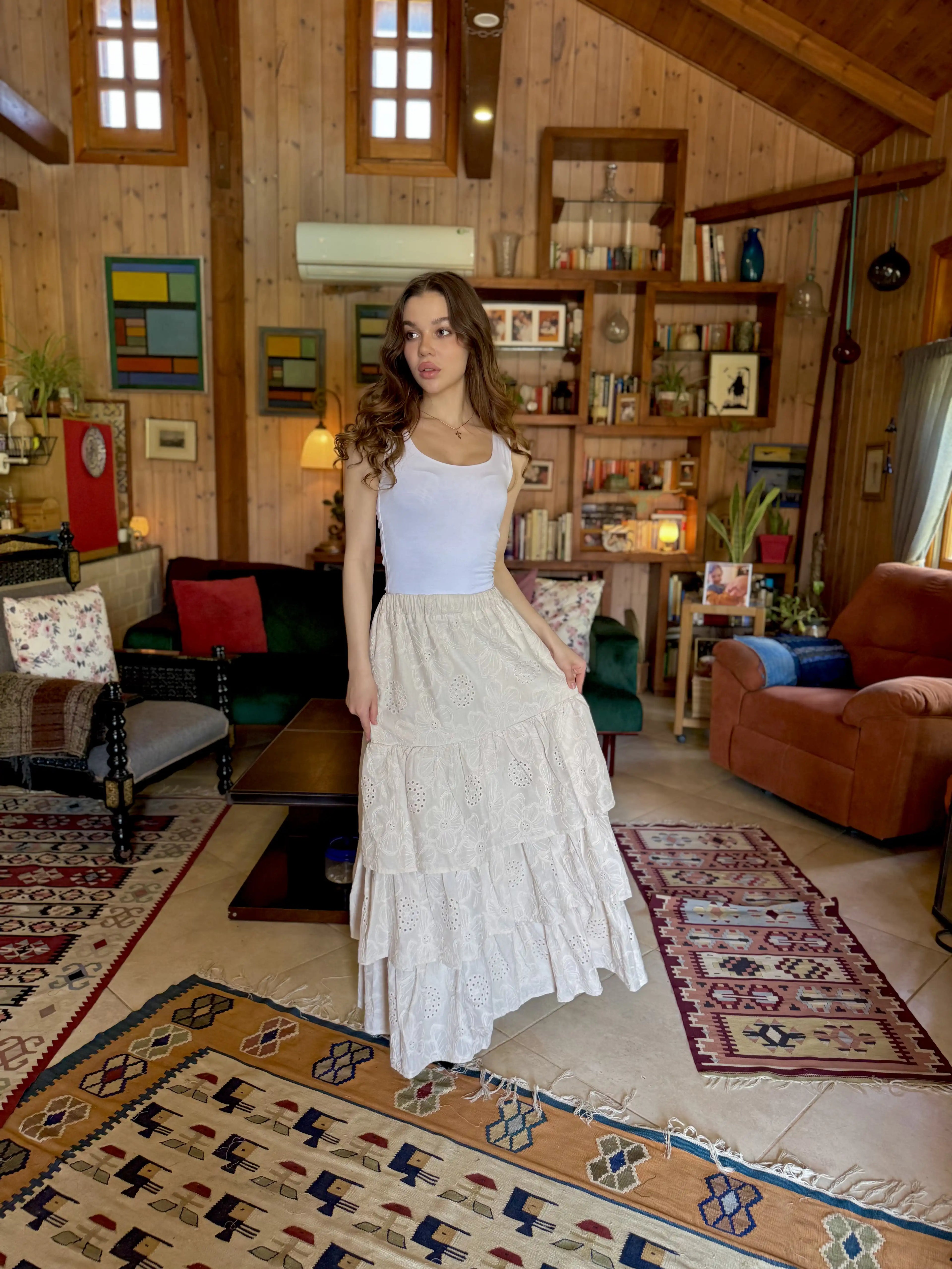 MUHRA SKIRT DRESS SET
