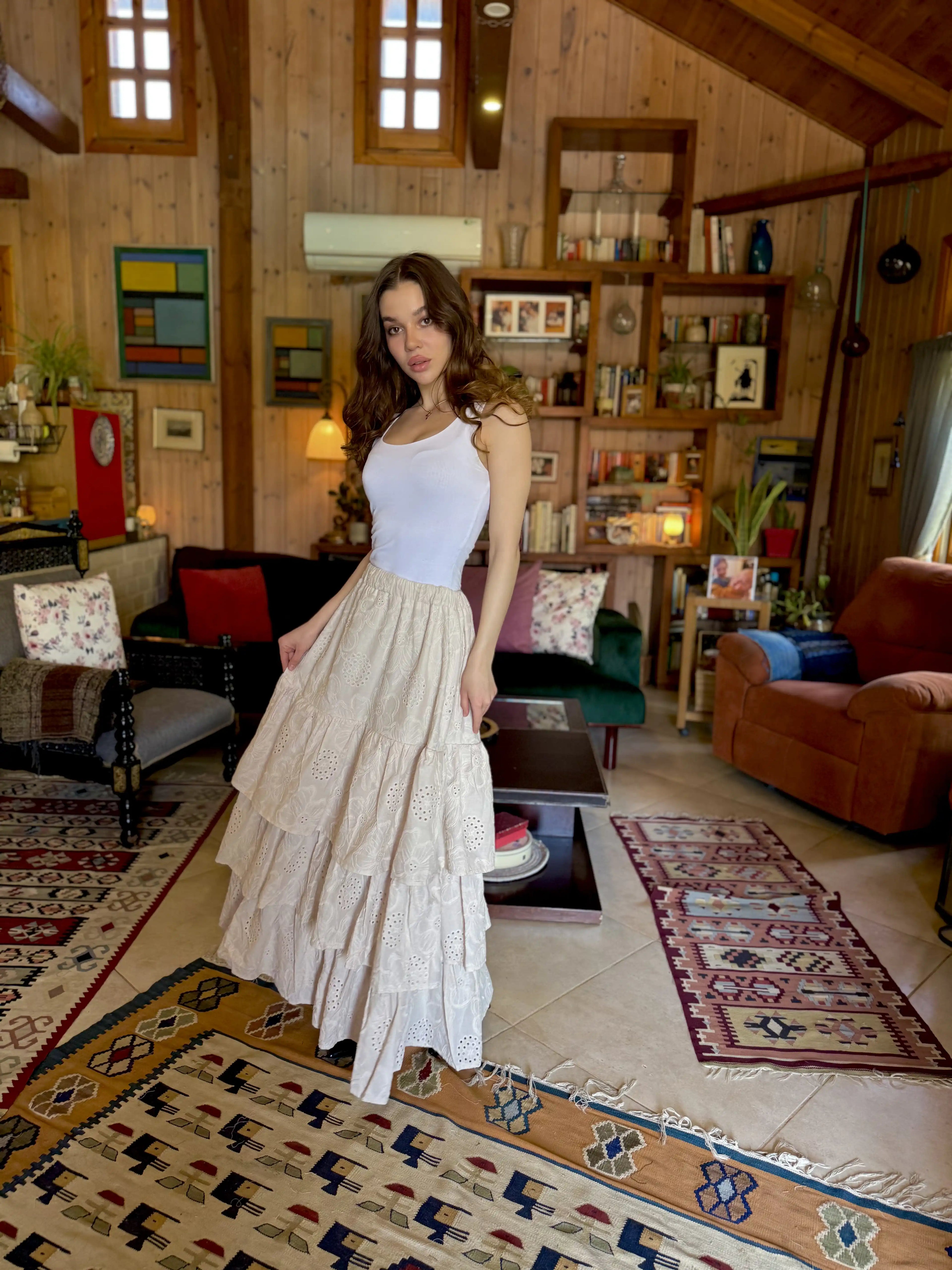 MUHRA SKIRT DRESS SET