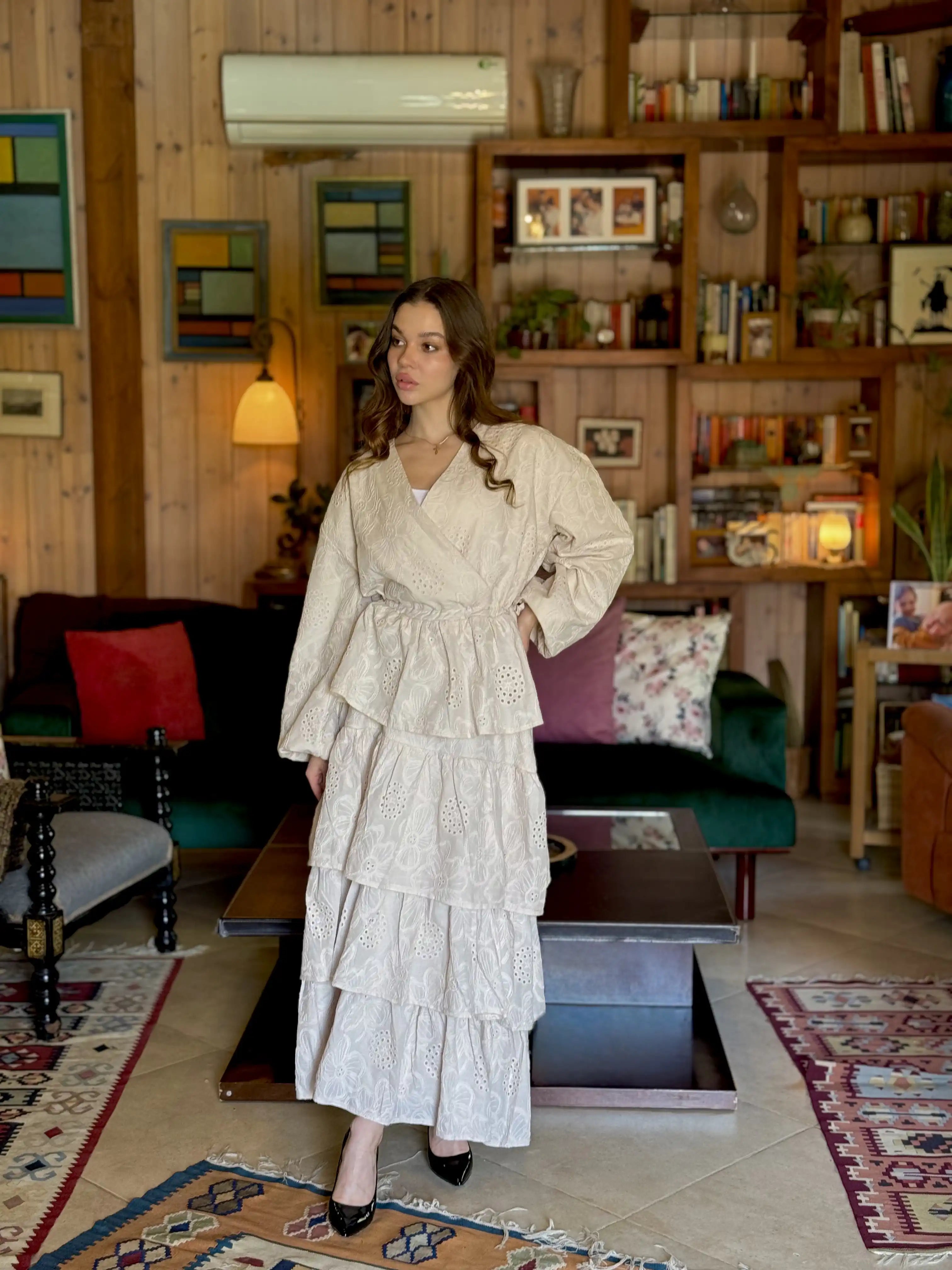 MUHRA SKIRT DRESS SET
