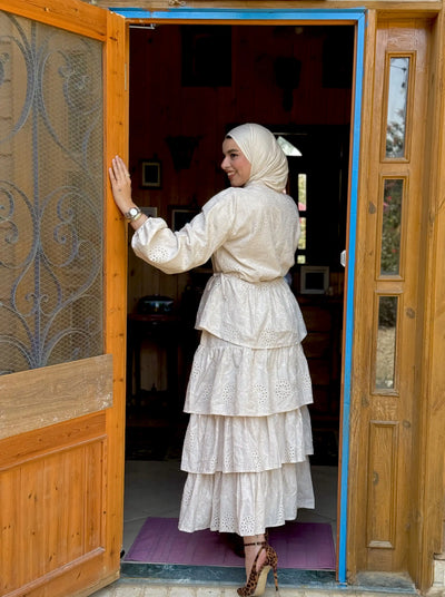 MUHRA SKIRT DRESS SET