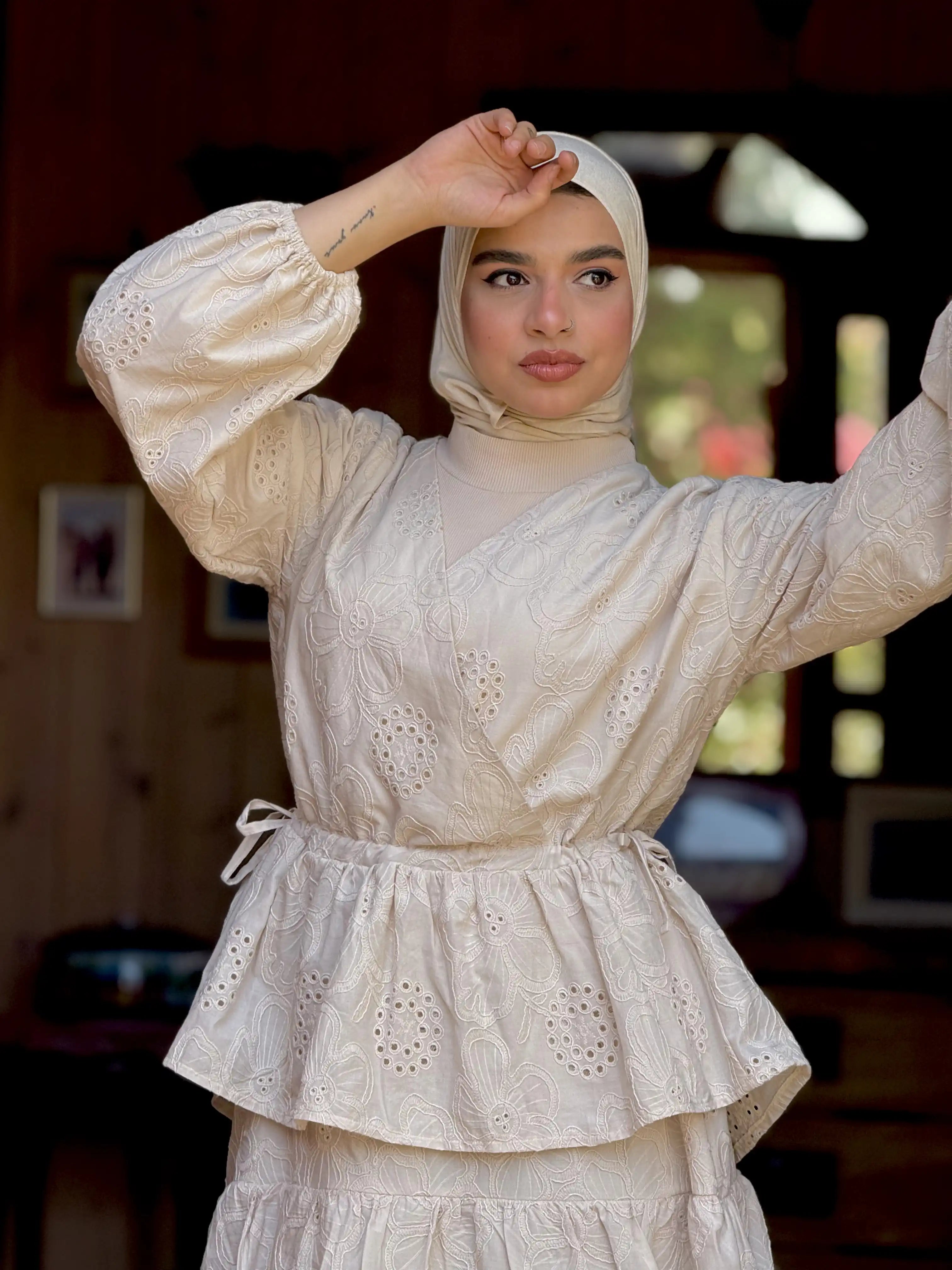 MUHRA SKIRT DRESS SET