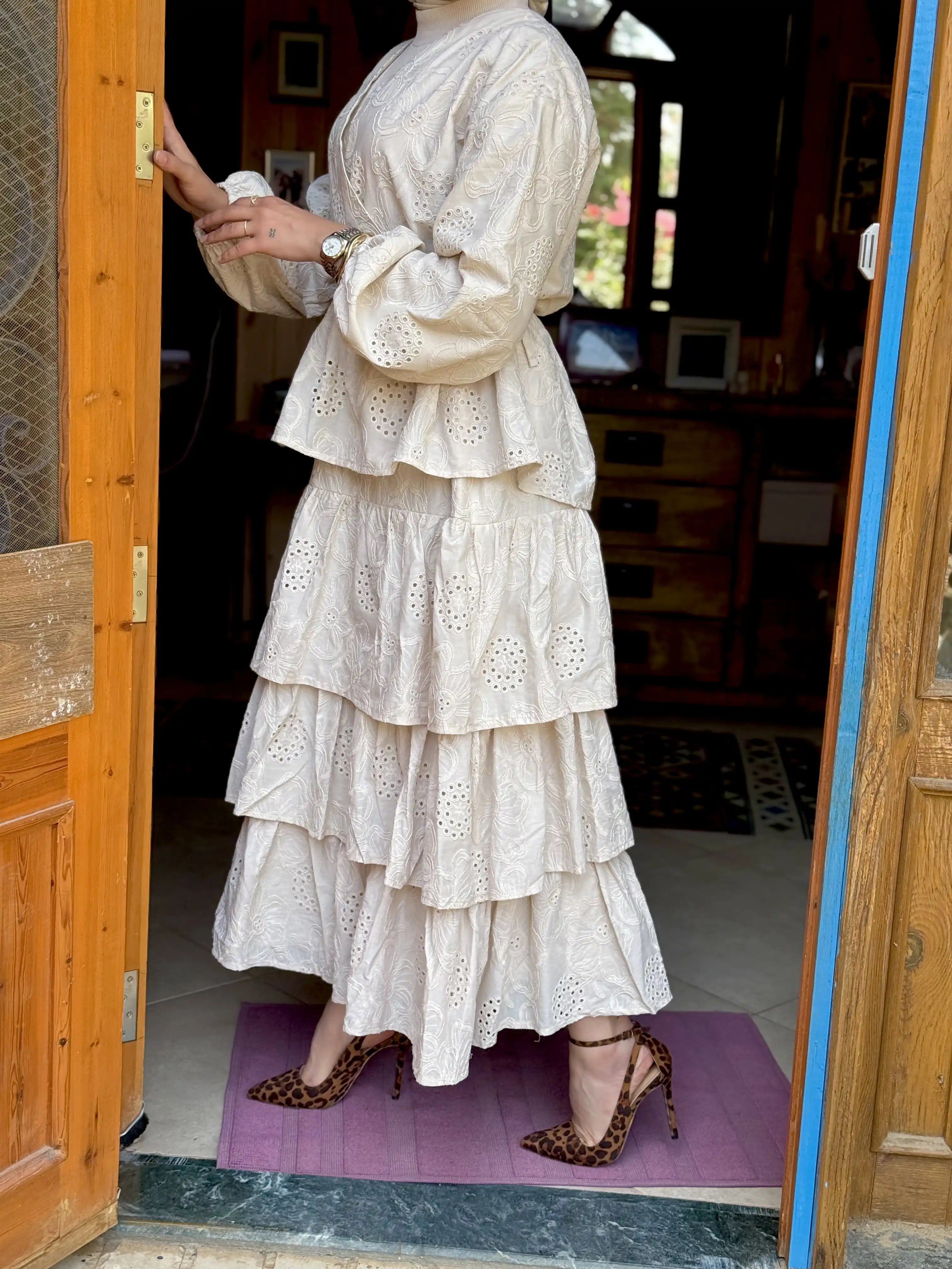 MUHRA SKIRT DRESS SET