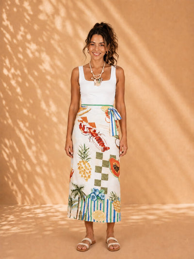 CRAB WRAP SKIRT