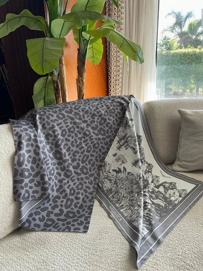 MUHRA GRAY SIGNATURE SCARF
