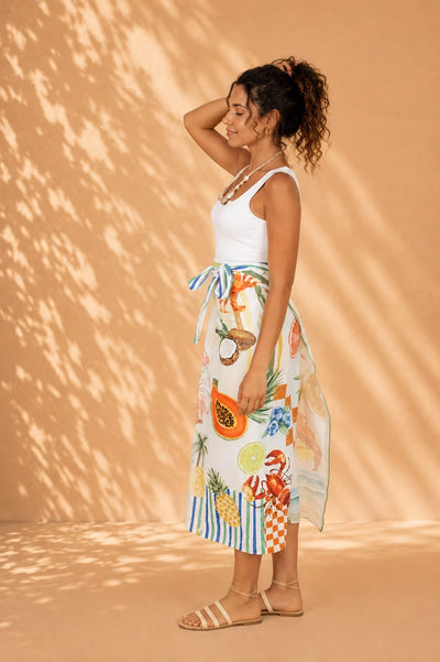 CRAB WRAP SKIRT