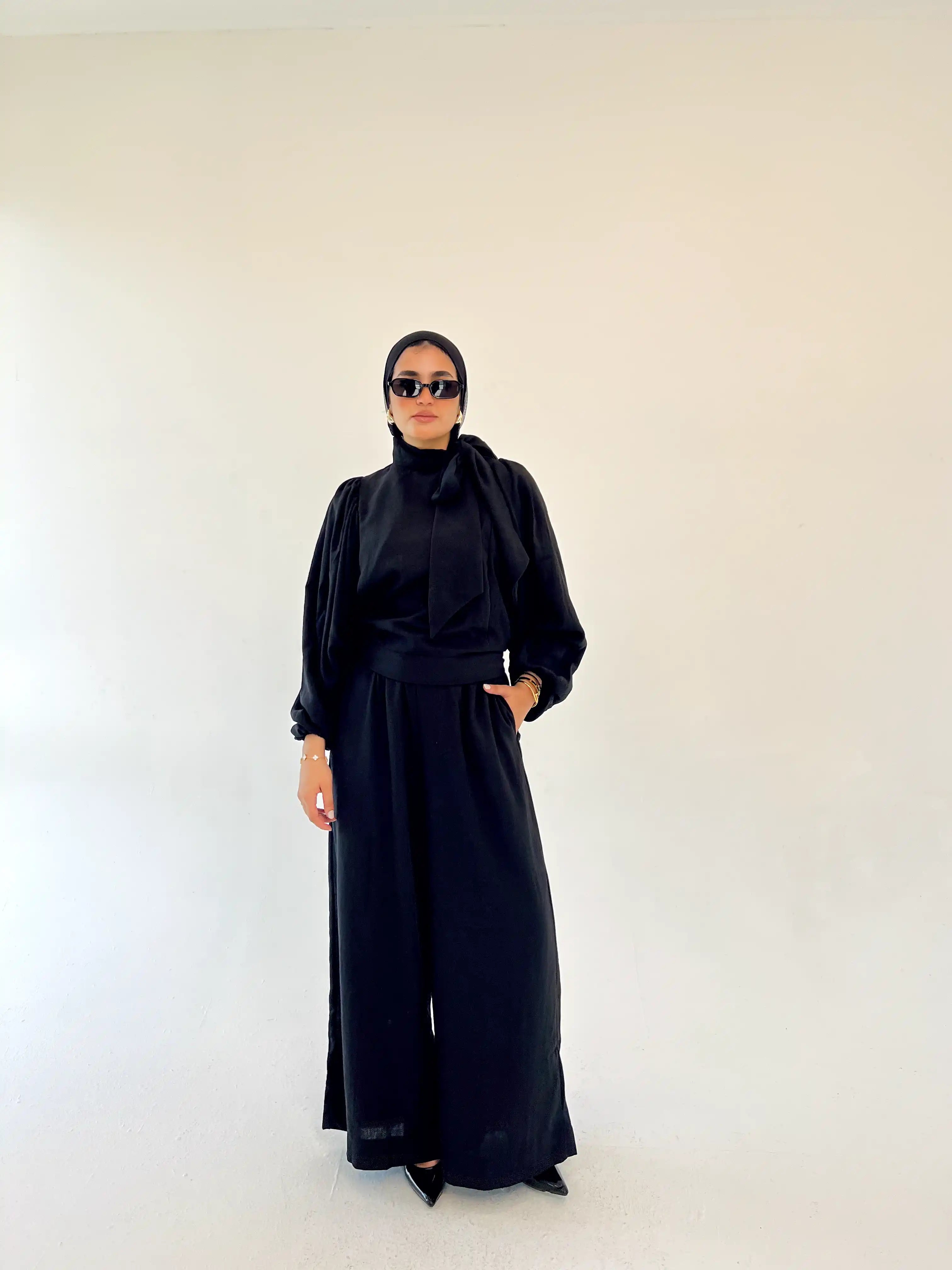 BIRDS JUMPSUIT SET