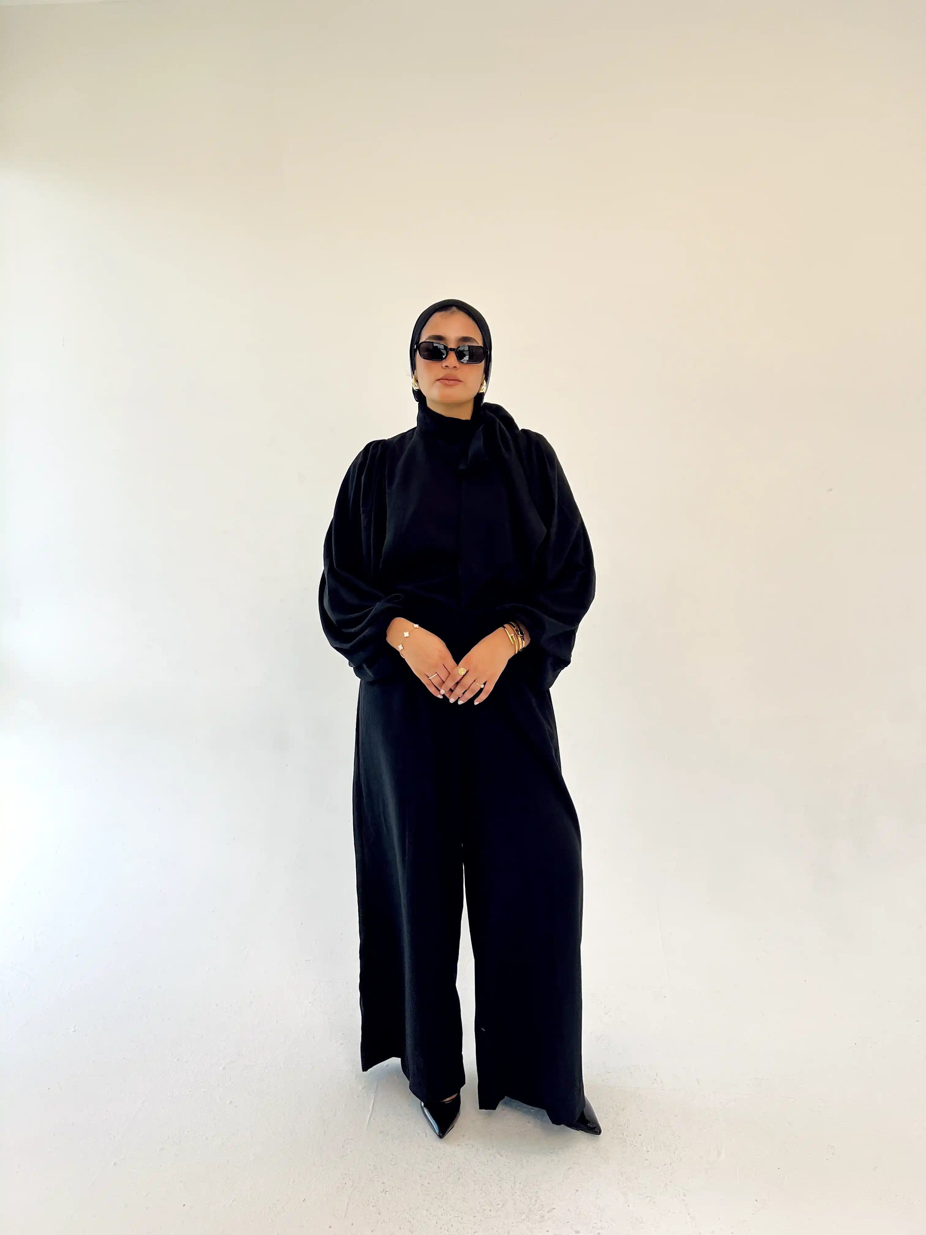 BIRDS JUMPSUIT SET