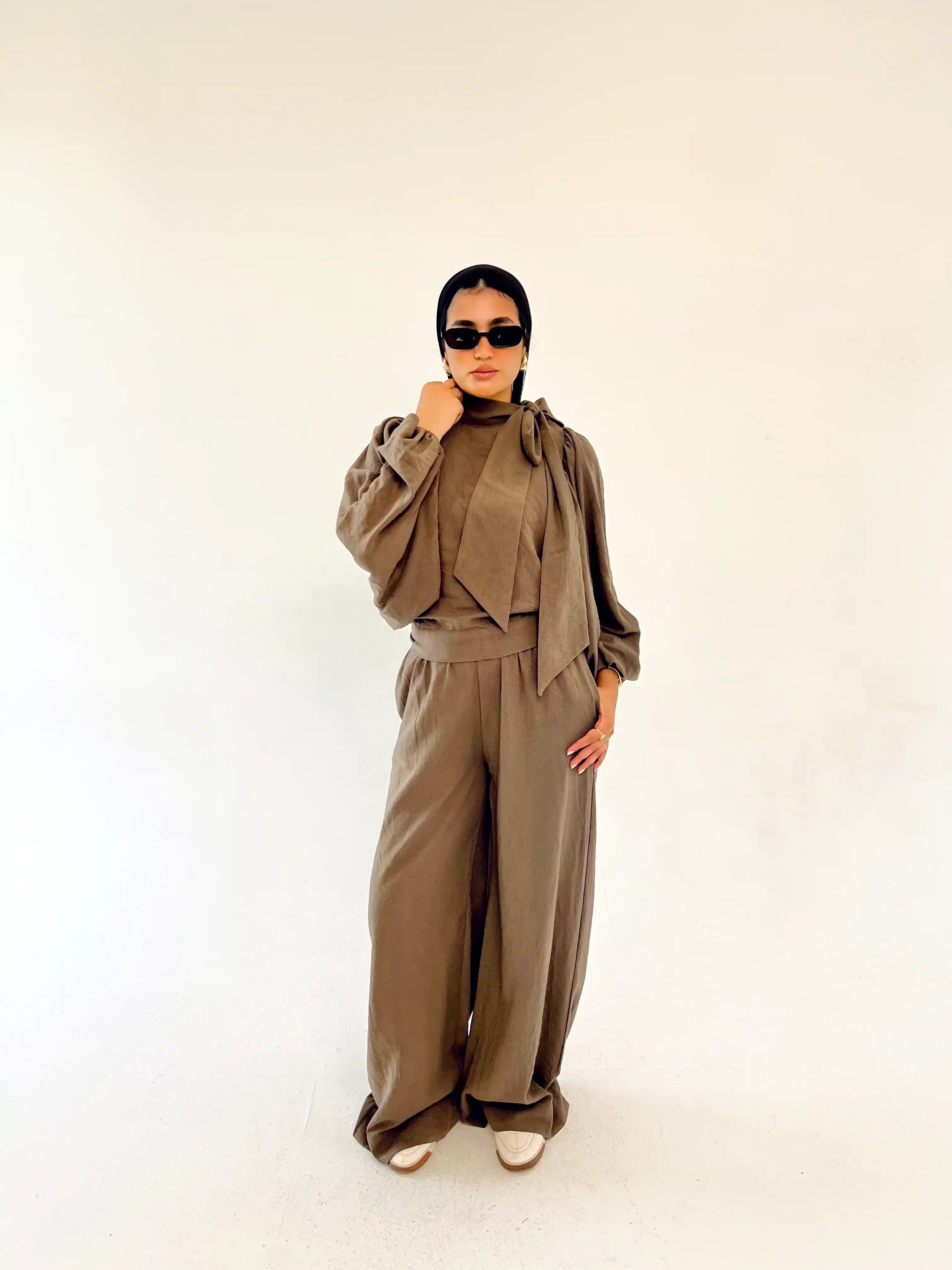 BIRDS JUMPSUIT SET