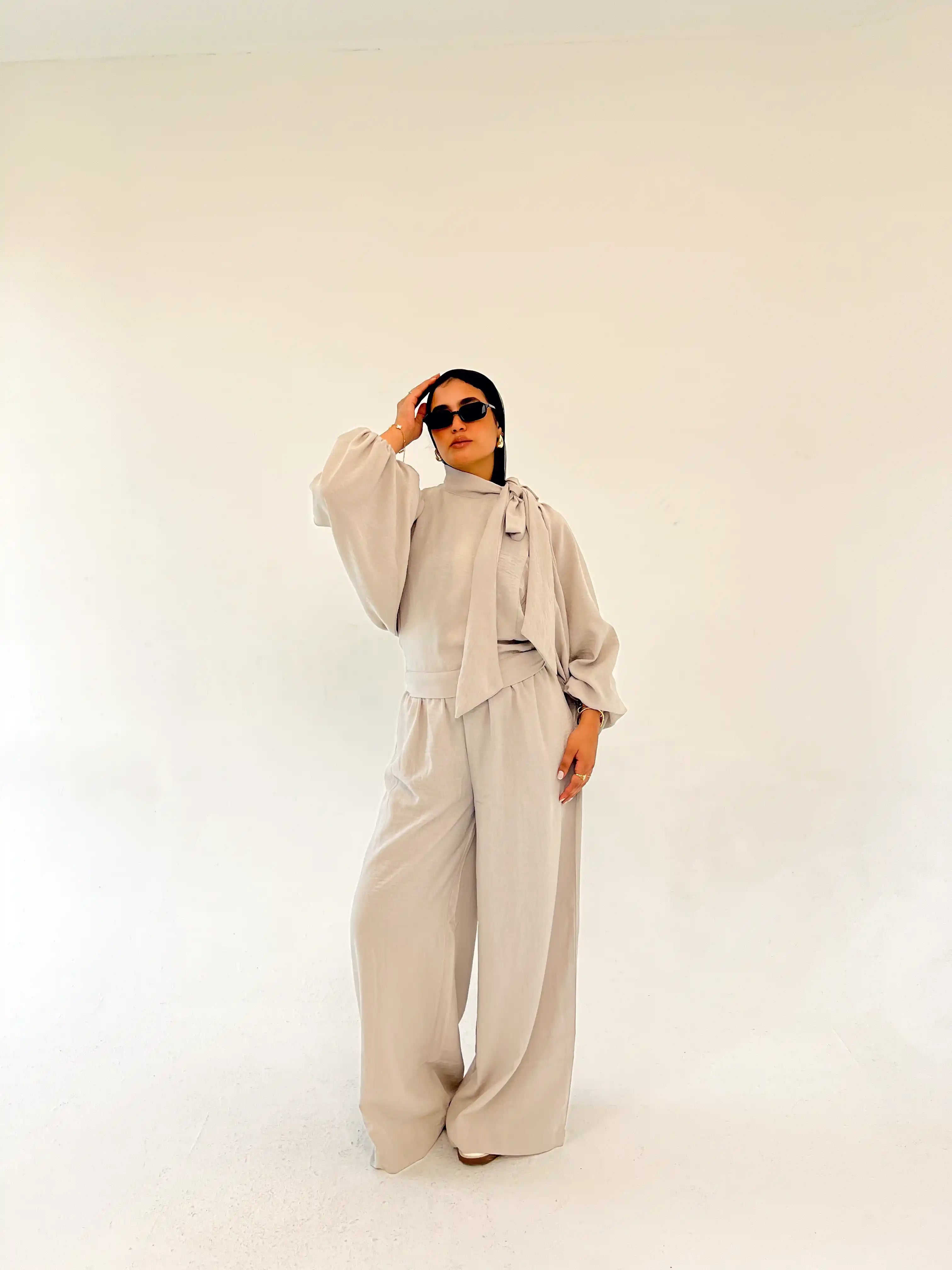 BIRDS JUMPSUIT SET