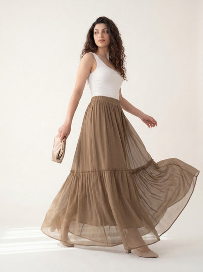 WILLOW CHIFFON SKIRT